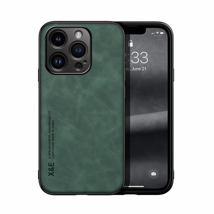Estuche para teléfono con respaldo de cuero magnético Skin Feel, For iPhone 18 Pro / 17 Pro, For iPhone 18 Pro Max / 17 Pro Max, For iPhone 17e / 16e, For iPhone 17, For iPhone Air, For iPhone 16 Pro Max, For iPhone 16 Pro, For iPhone 15 Pro Max       ...