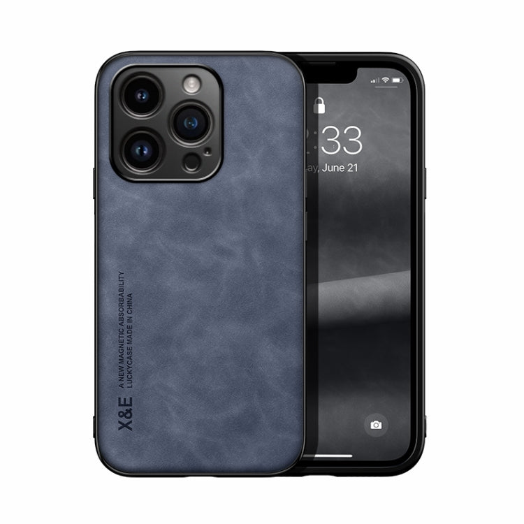 Estuche para teléfono con respaldo de cuero magnético Skin Feel, For iPhone 18 Pro / 17 Pro, For iPhone 18 Pro Max / 17 Pro Max, For iPhone 17e / 16e, For iPhone 17, For iPhone Air, For iPhone 16 Pro Max, For iPhone 16 Pro, For iPhone 15 Pro Max       ...