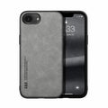 Estuche para teléfono con respaldo de cuero magnético Skin Feel, For iPhone 17e / 16e, For iPhone 17 Pro Max, For iPhone 17 Pro, For iPhone 17, For iPhone Air, For iPhone 16 Pro Max, For iPhone 16 Pro, For iPhone 15 Pro Max, iPhone 15 Pro              ...