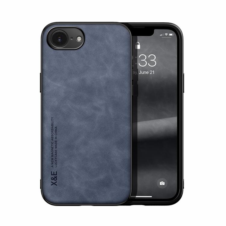 Estuche para teléfono con respaldo de cuero magnético Skin Feel, For iPhone 18 Pro / 17 Pro, For iPhone 18 Pro Max / 17 Pro Max, For iPhone 17e / 16e, For iPhone 17, For iPhone Air, For iPhone 16 Pro Max, For iPhone 16 Pro, For iPhone 15 Pro Max       ...