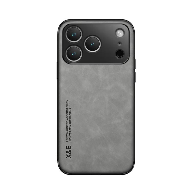 Estuche para teléfono con respaldo de cuero magnético Skin Feel, For iPhone 18 Pro / 17 Pro, For iPhone 18 Pro Max / 17 Pro Max, For iPhone 17e / 16e, For iPhone 17, For iPhone Air, For iPhone 16 Pro Max, For iPhone 16 Pro, For iPhone 15 Pro Max       ...