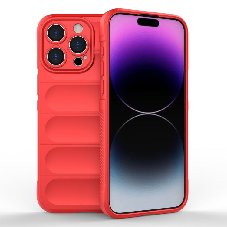 Magic Shield TPU + Estuche para teléfono de franela, For iPhone 16, For iPhone 15 Pro Max, For iPhone 15 Pro, For iPhone 15 Plus