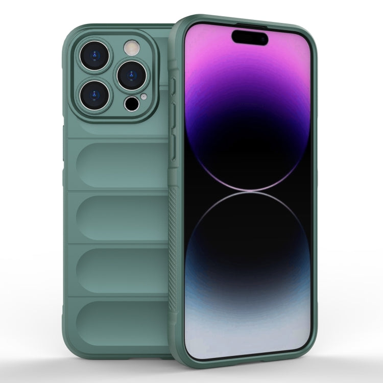 Magic Shield TPU + Estuche para teléfono de franela, For iPhone 16, For iPhone 15 Pro Max, For iPhone 15 Pro, For iPhone 15 Plus