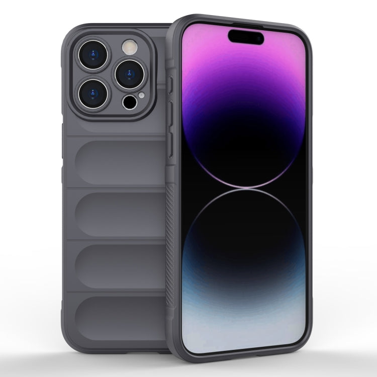 Magic Shield TPU + Estuche para teléfono de franela, For iPhone 16, For iPhone 15 Pro Max, For iPhone 15 Pro, For iPhone 15 Plus