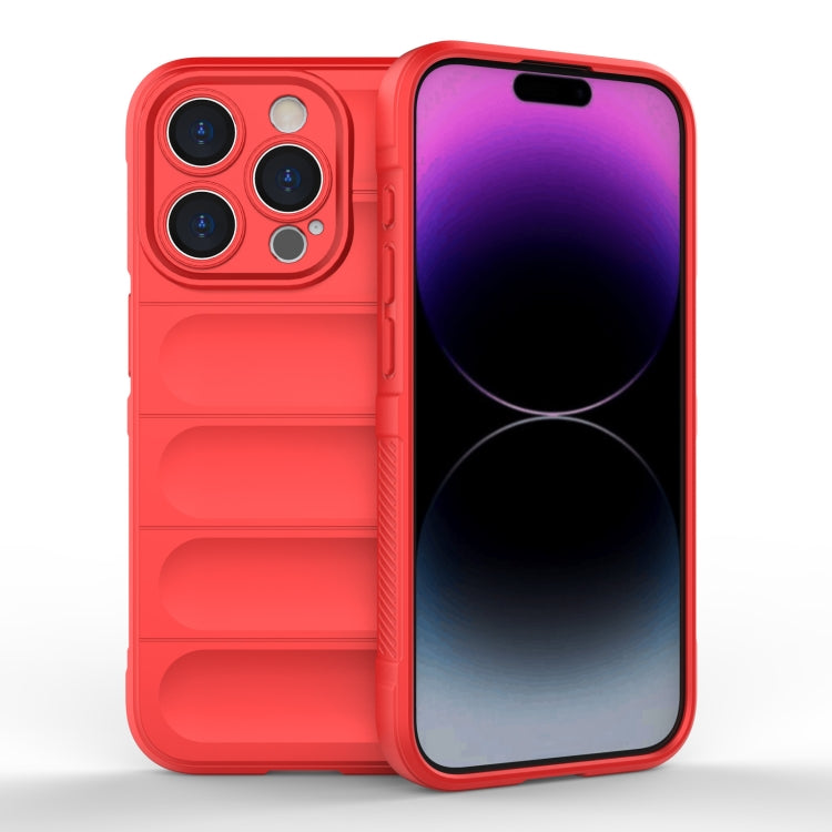 Magic Shield TPU + Estuche para teléfono de franela, For iPhone 16, For iPhone 15 Pro Max, For iPhone 15 Pro, For iPhone 15 Plus