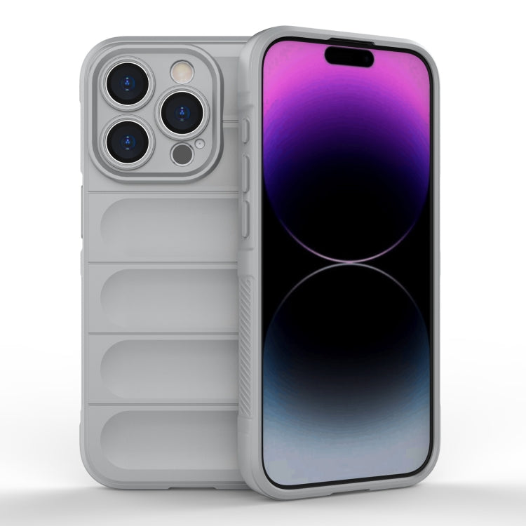 Magic Shield TPU + Estuche para teléfono de franela, For iPhone 16, For iPhone 15 Pro Max, For iPhone 15 Pro, For iPhone 15 Plus