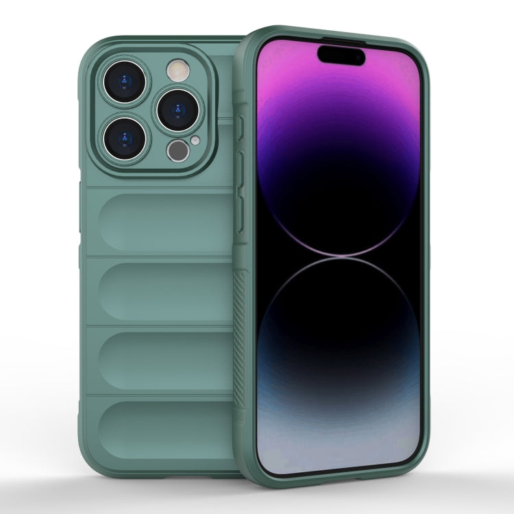 Magic Shield TPU + Estuche para teléfono de franela, For iPhone 16, For iPhone 15 Pro Max, For iPhone 15 Pro, For iPhone 15 Plus
