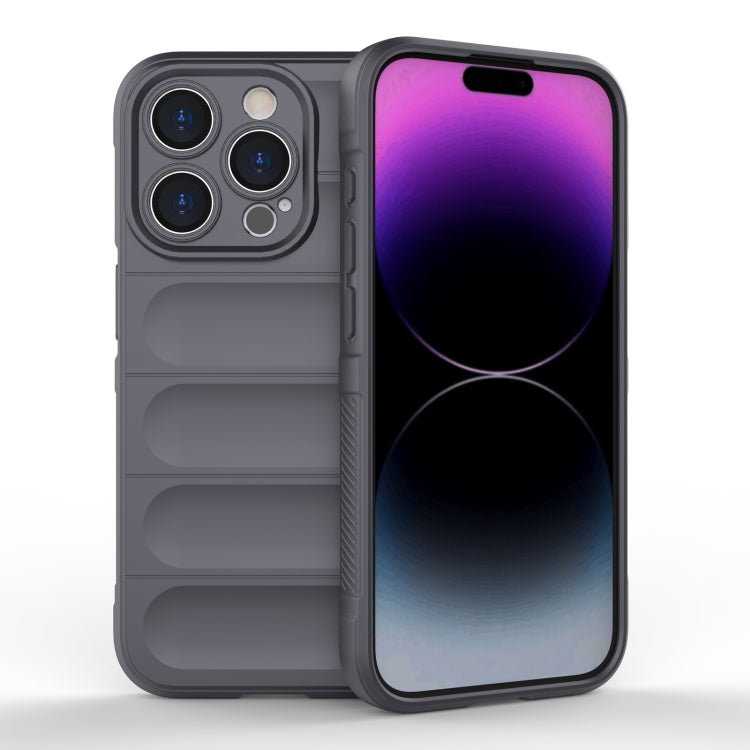 Magic Shield TPU + Estuche para teléfono de franela, For iPhone 16, For iPhone 15 Pro Max, For iPhone 15 Pro, For iPhone 15 Plus