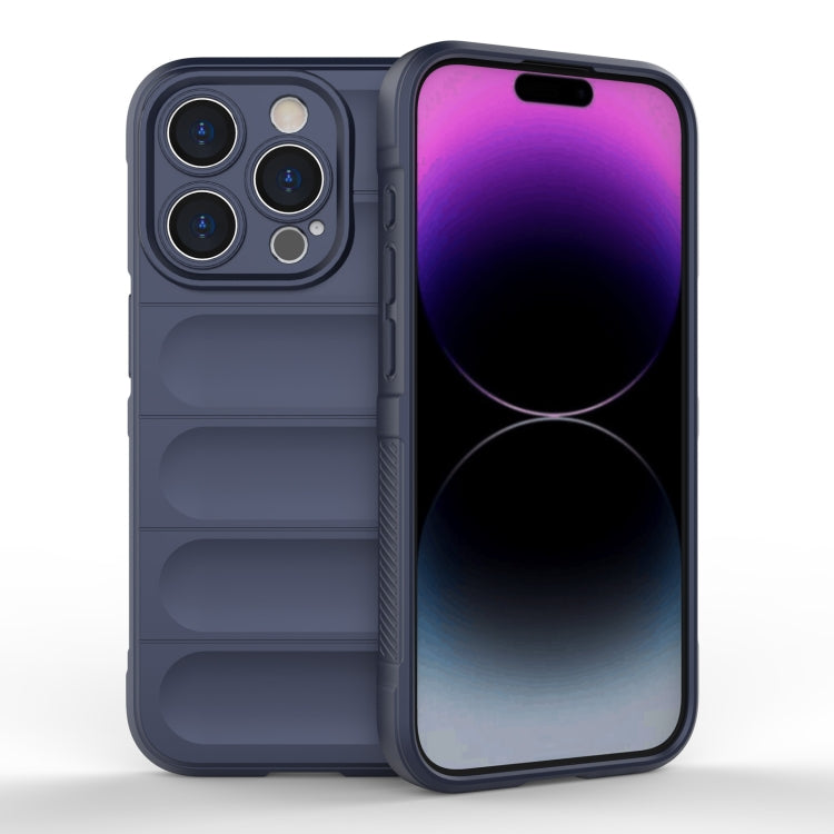 Magic Shield TPU + Estuche para teléfono de franela, For iPhone 16, For iPhone 15 Pro Max, For iPhone 15 Pro, For iPhone 15 Plus