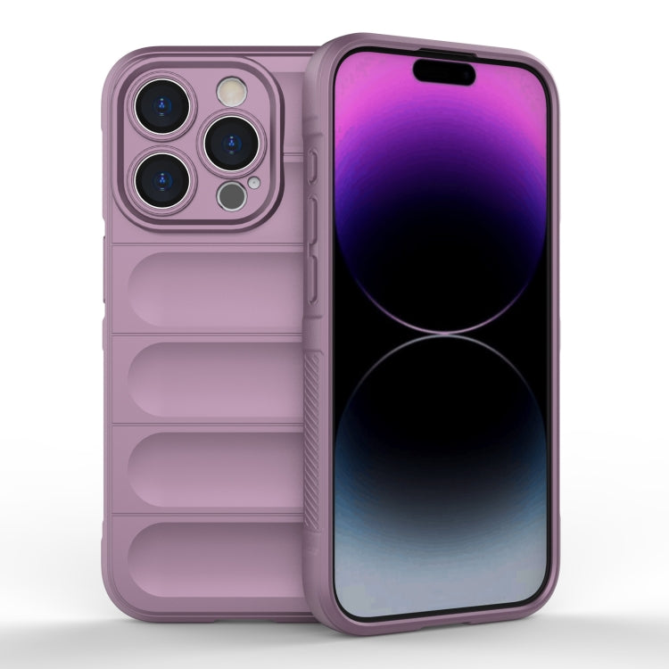 Magic Shield TPU + Estuche para teléfono de franela, For iPhone 16, For iPhone 15 Pro Max, For iPhone 15 Pro, For iPhone 15 Plus