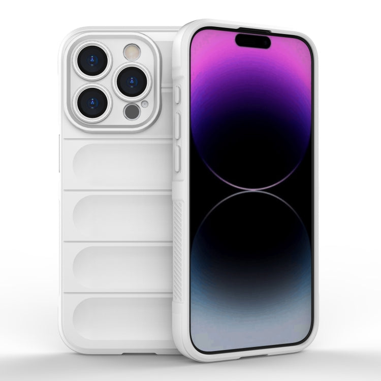 Magic Shield TPU + Estuche para teléfono de franela, For iPhone 16, For iPhone 15 Pro Max, For iPhone 15 Pro, For iPhone 15 Plus
