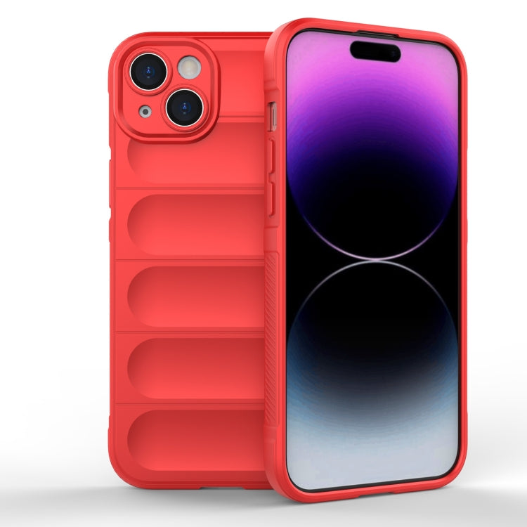 Magic Shield TPU + Estuche para teléfono de franela, For iPhone 16, For iPhone 15 Pro Max, For iPhone 15 Pro, For iPhone 15 Plus