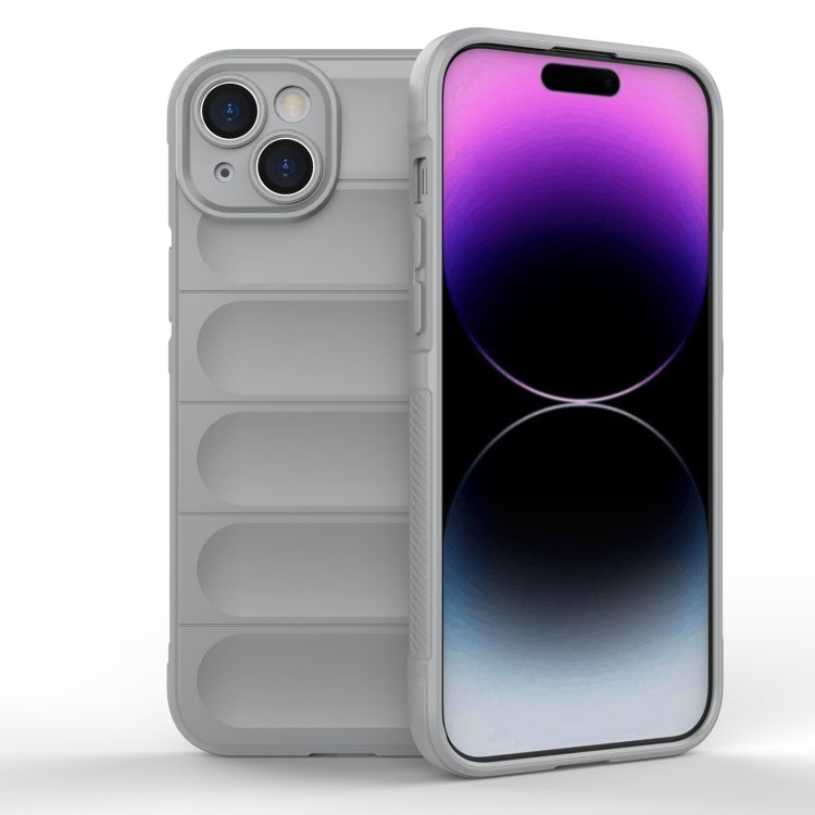 Magic Shield TPU + Estuche para teléfono de franela, For iPhone 16, For iPhone 15 Pro Max, For iPhone 15 Pro, For iPhone 15 Plus