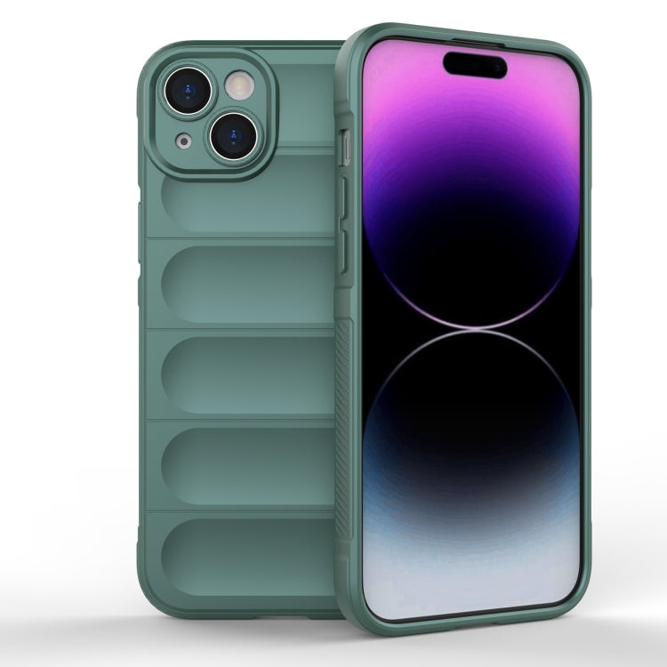 Magic Shield TPU + Estuche para teléfono de franela, For iPhone 16, For iPhone 15 Pro Max, For iPhone 15 Pro, For iPhone 15 Plus