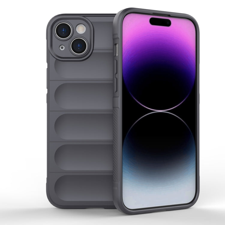Magic Shield TPU + Estuche para teléfono de franela, For iPhone 16, For iPhone 15 Pro Max, For iPhone 15 Pro, For iPhone 15 Plus