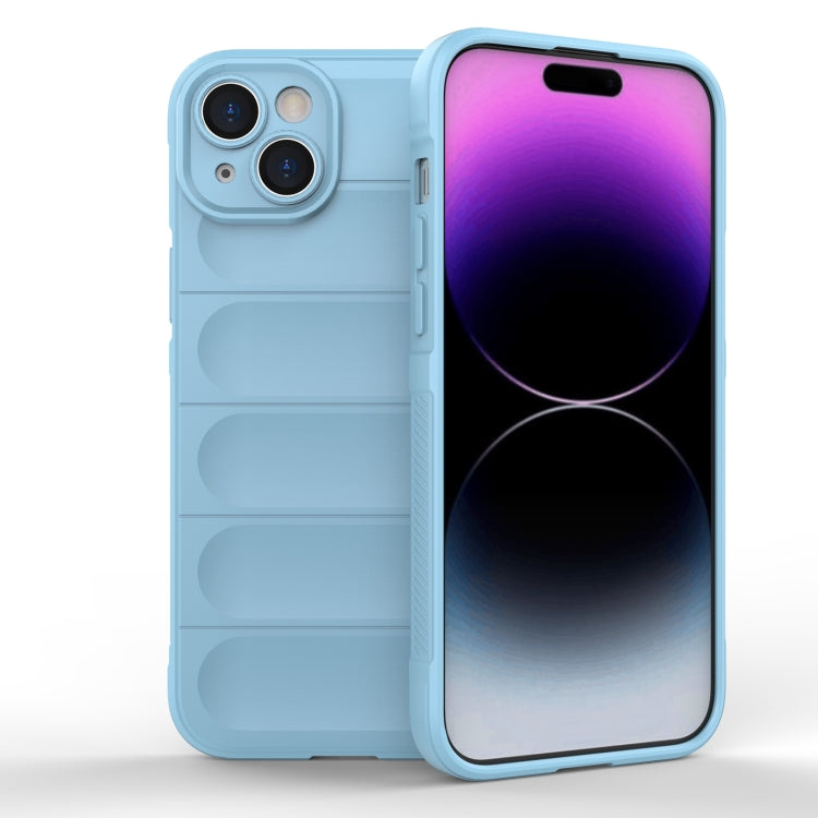 Magic Shield TPU + Estuche para teléfono de franela, For iPhone 16, For iPhone 15 Pro Max, For iPhone 15 Pro, For iPhone 15 Plus