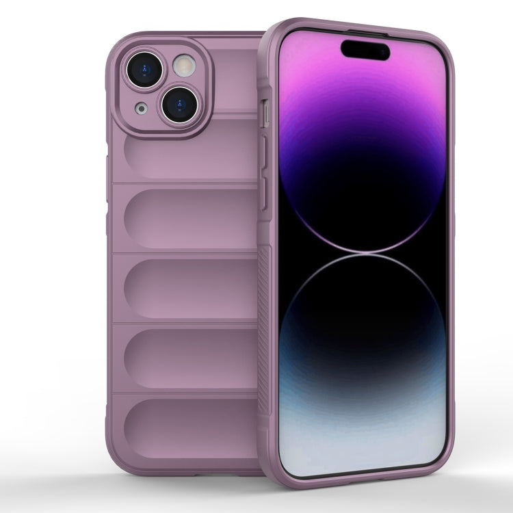 Magic Shield TPU + Estuche para teléfono de franela, For iPhone 16, For iPhone 15 Pro Max, For iPhone 15 Pro, For iPhone 15 Plus