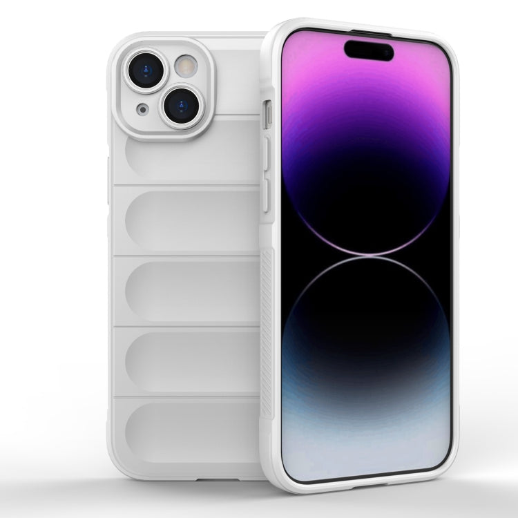 Magic Shield TPU + Estuche para teléfono de franela, For iPhone 16, For iPhone 15 Pro Max, For iPhone 15 Pro, For iPhone 15 Plus