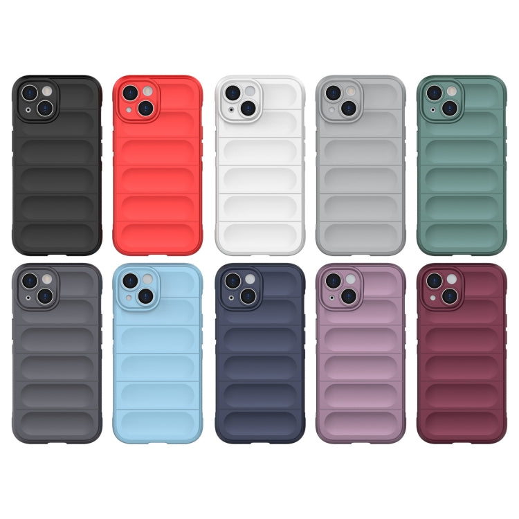 Magic Shield TPU + Estuche para teléfono de franela, For iPhone 15