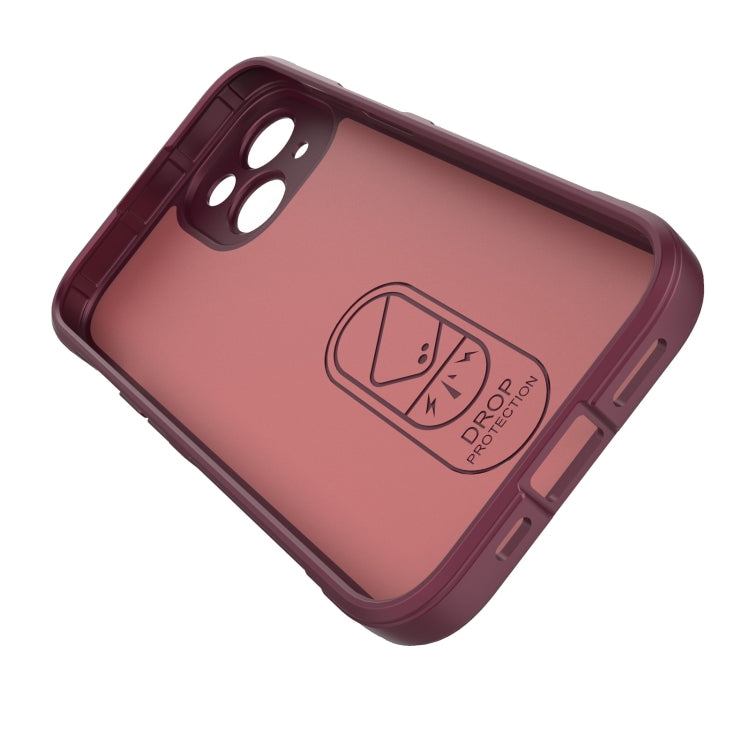 Magic Shield TPU + Estuche para teléfono de franela, For iPhone 15
