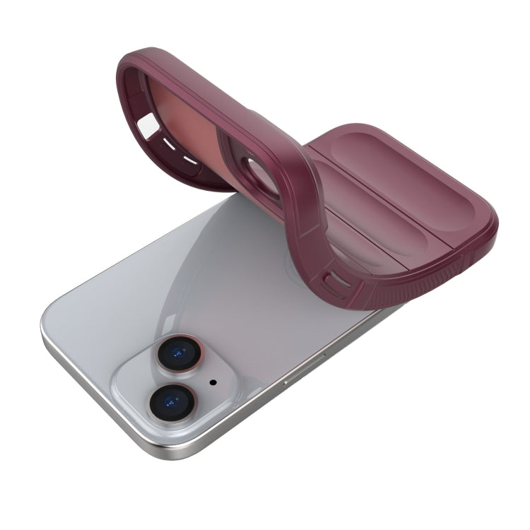 Magic Shield TPU + Estuche para teléfono de franela, For iPhone 15