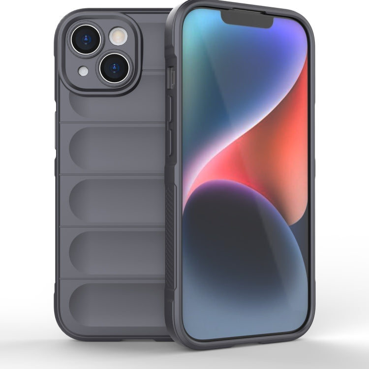 Magic Shield TPU + Estuche para teléfono de franela, For iPhone 15