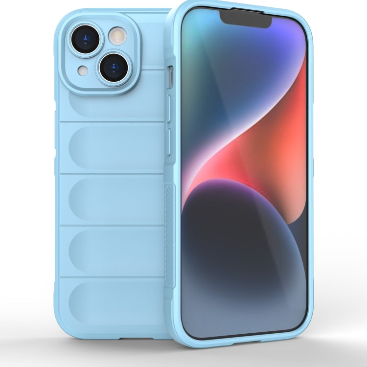 Magic Shield TPU + Estuche para teléfono de franela, For iPhone 15