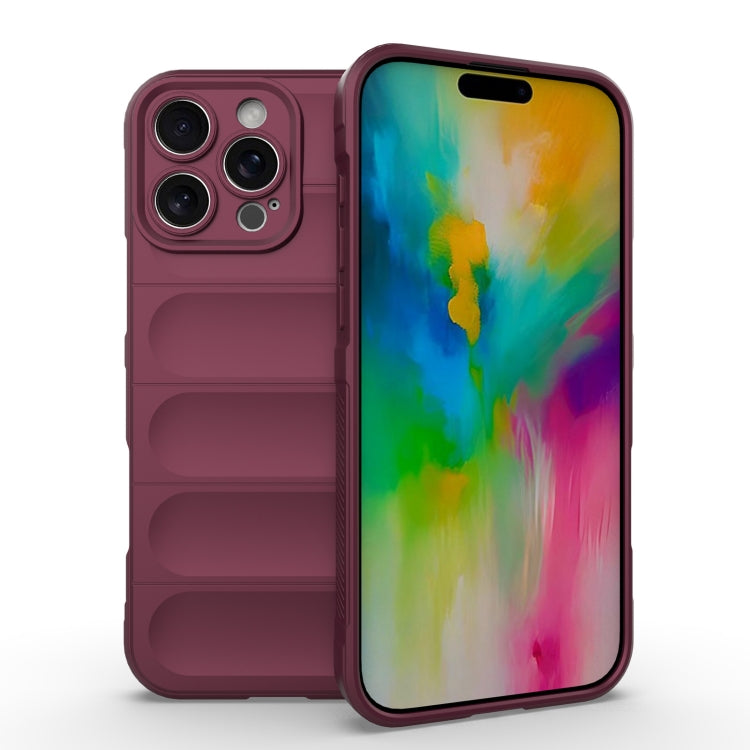 Magic Shield TPU + Estuche para teléfono de franela, For iPhone Air, For iPhone 16 Pro Max, For iPhone 16 Pro, For iPhone 16 Plus