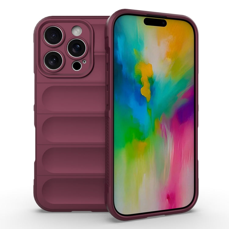 Magic Shield TPU + Estuche para teléfono de franela, For iPhone Air, For iPhone 16 Pro Max, For iPhone 16 Pro, For iPhone 16 Plus
