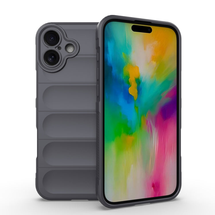 Magic Shield TPU + Estuche para teléfono de franela, For iPhone Air, For iPhone 16 Pro Max, For iPhone 16 Pro, For iPhone 16 Plus