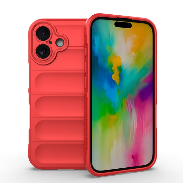 Magic Shield TPU + Estuche para teléfono de franela, For iPhone 16, For iPhone 15 Pro Max, For iPhone 15 Pro, For iPhone 15 Plus
