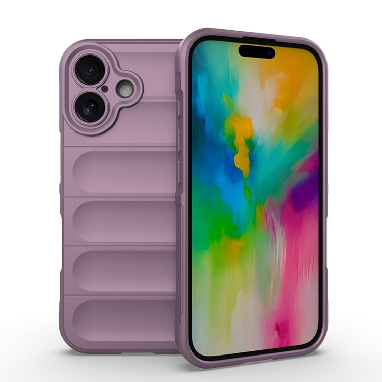 Magic Shield TPU + Estuche para teléfono de franela, For iPhone 16, For iPhone 15 Pro Max, For iPhone 15 Pro, For iPhone 15 Plus