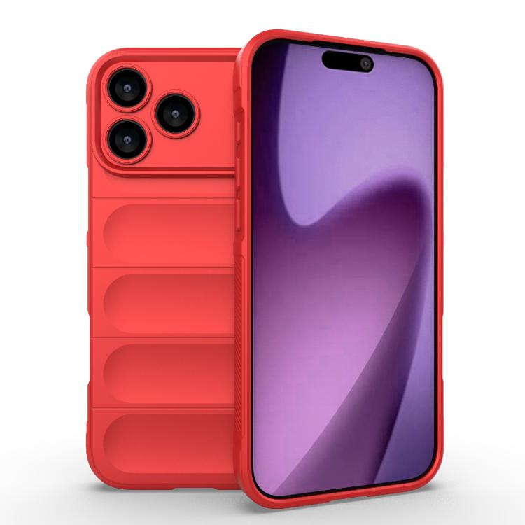 Magic Shield TPU + Estuche para teléfono de franela, For iPhone 18 Pro / 17 Pro, For iPhone 18 Pro Max / 17 Pro Max, For iPhone 17e / 16e, For iPhone 17