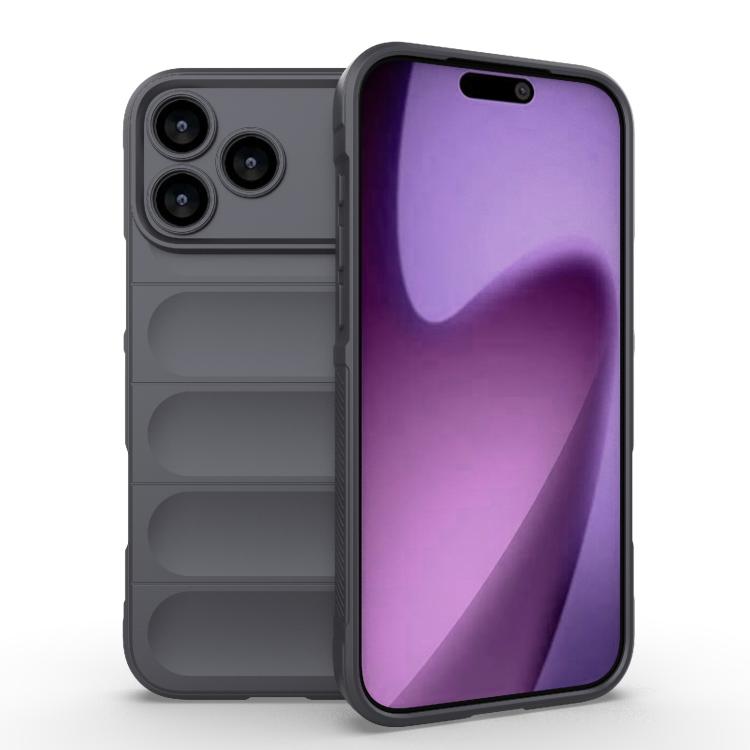 Magic Shield TPU + Estuche para teléfono de franela, For iPhone 18 Pro / 17 Pro, For iPhone 18 Pro Max / 17 Pro Max, For iPhone 17e / 16e, For iPhone 17