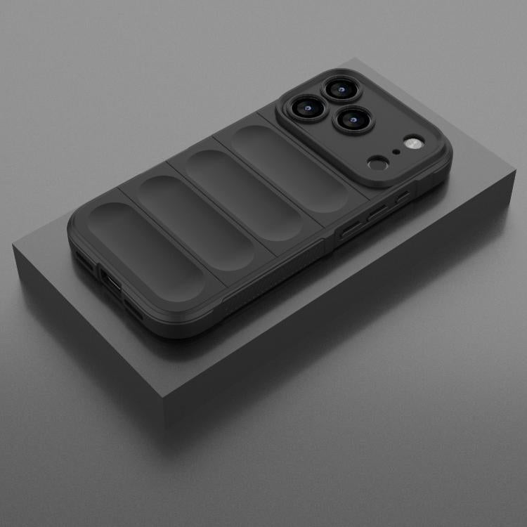 Magic Shield TPU + Estuche para teléfono de franela, For iPhone 18 Pro / 17 Pro, For iPhone 18 Pro Max / 17 Pro Max, For iPhone 17e / 16e, For iPhone 17