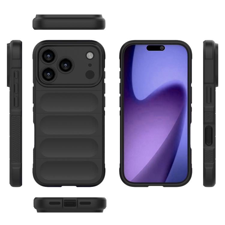 Magic Shield TPU + Estuche para teléfono de franela, For iPhone 18 Pro / 17 Pro, For iPhone 18 Pro Max / 17 Pro Max, For iPhone 17e / 16e, For iPhone 17