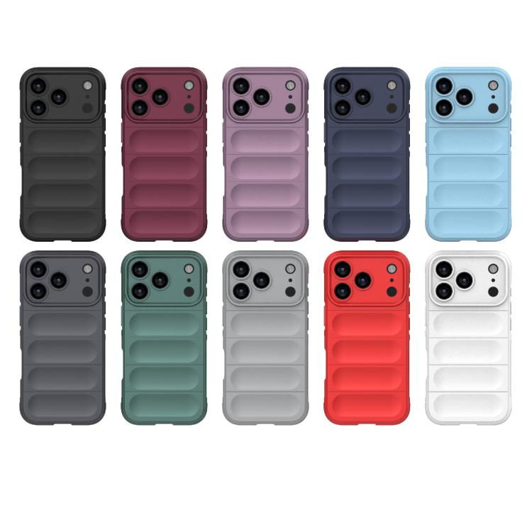 Magic Shield TPU + Estuche para teléfono de franela, For iPhone 18 Pro / 17 Pro, For iPhone 18 Pro Max / 17 Pro Max, For iPhone 17e / 16e, For iPhone 17