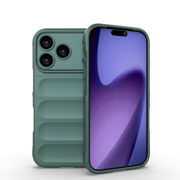 Magic Shield TPU + Estuche para teléfono de franela, For iPhone 18 Pro / 17 Pro, For iPhone 18 Pro Max / 17 Pro Max, For iPhone 17e / 16e, For iPhone 17