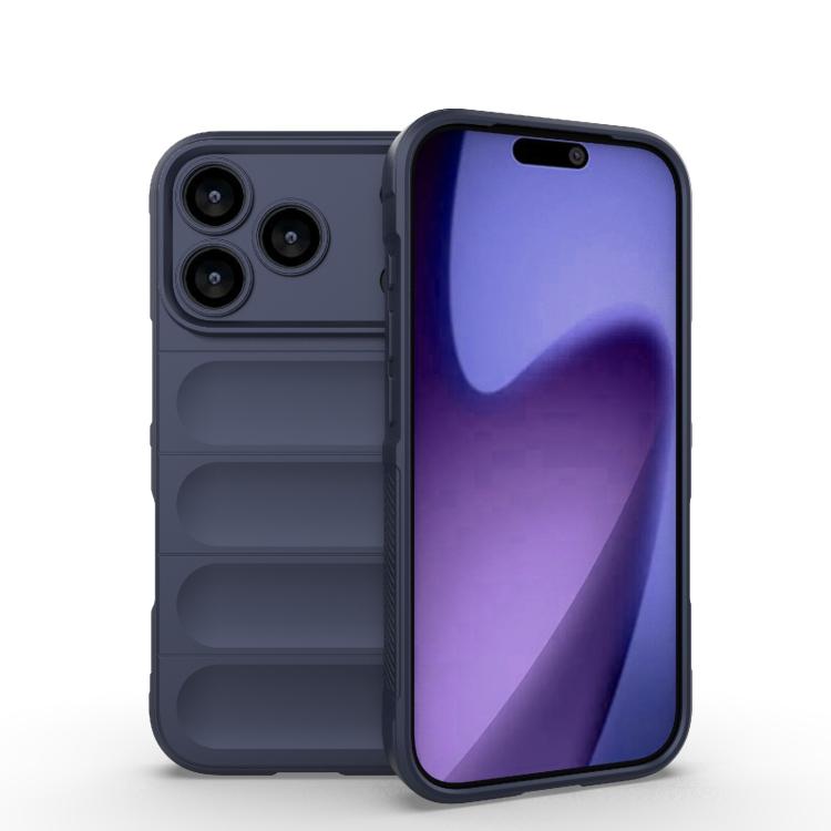 Magic Shield TPU + Estuche para teléfono de franela, For iPhone 18 Pro / 17 Pro, For iPhone 18 Pro Max / 17 Pro Max, For iPhone 17e / 16e, For iPhone 17