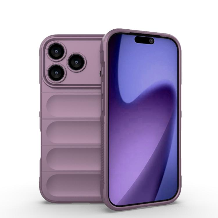 Magic Shield TPU + Estuche para teléfono de franela, For iPhone 18 Pro / 17 Pro, For iPhone 18 Pro Max / 17 Pro Max, For iPhone 17e / 16e, For iPhone 17
