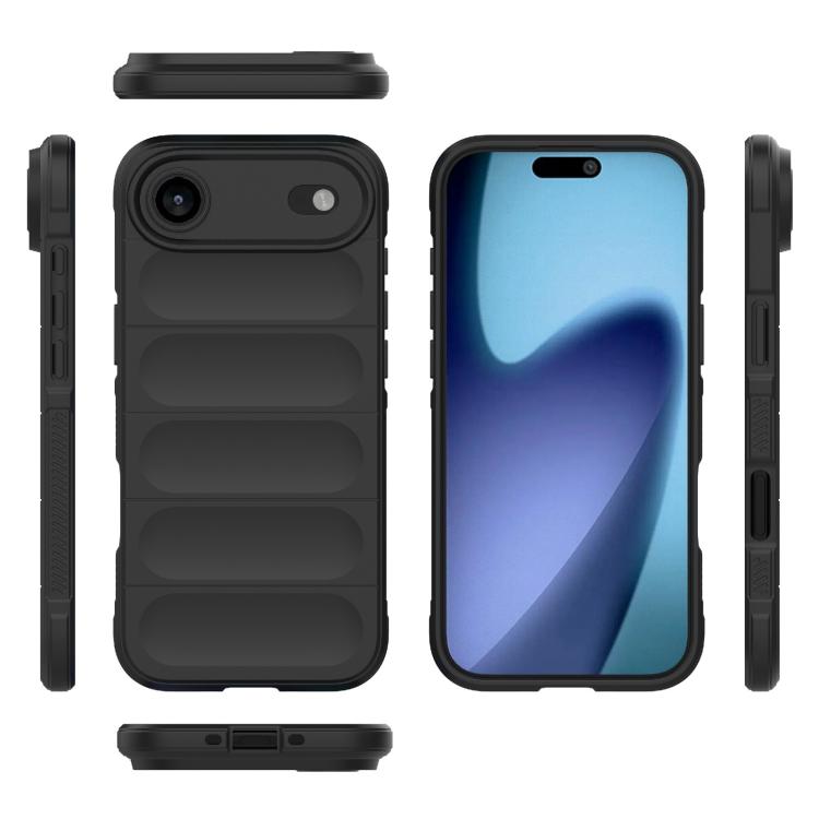 Magic Shield TPU + Estuche para teléfono de franela, For iPhone Air, For iPhone 16 Pro Max, For iPhone 16 Pro, For iPhone 16 Plus