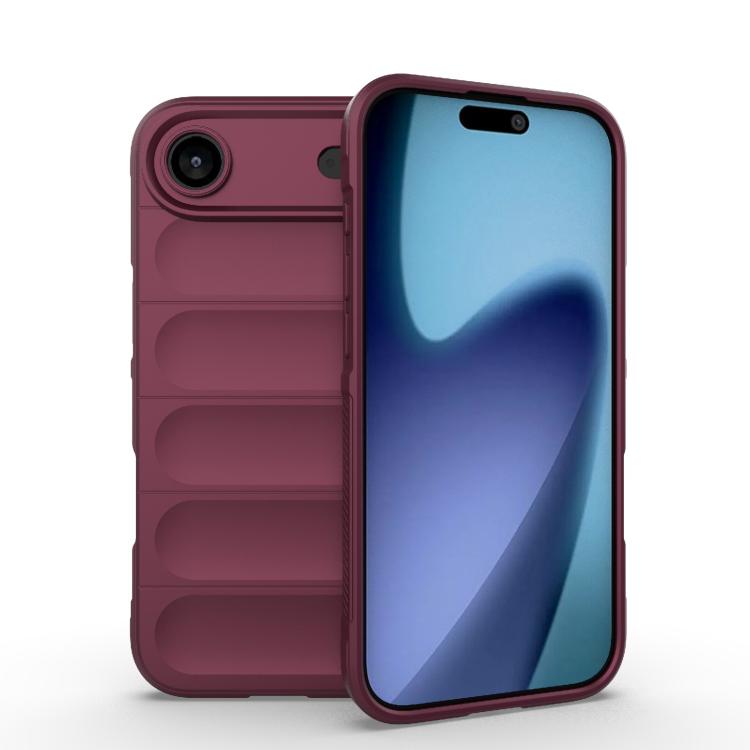 Magic Shield TPU + Estuche para teléfono de franela, For iPhone Air, For iPhone 16 Pro Max, For iPhone 16 Pro, For iPhone 16 Plus