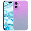 Estuche para teléfono MagSafe con degradado de silicona líquida de TPU, For iPhone 16, For iPhone 15 Pro Max, For iPhone 15 Pro, For iPhone 15 Plus, For iPhone 15