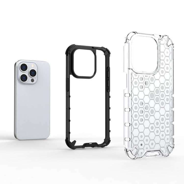 Caja del teléfono de nido de abeja, For iPhone 15 Pro Max, For iPhone 15 Pro, For iPhone 15