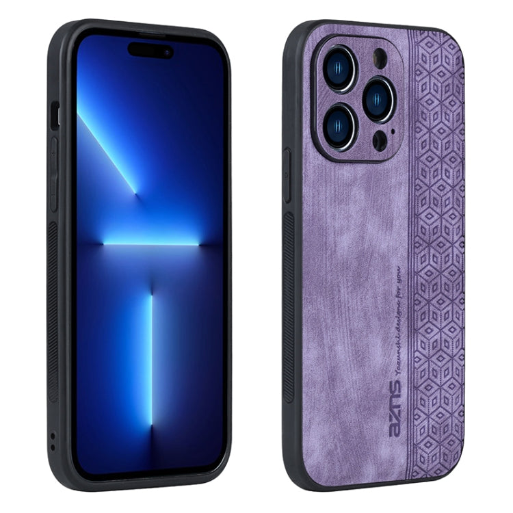Estuche para teléfono con sensación de piel en relieve AZNS 3D, For iPhone 15 Pro Max, For iPhone 15 Pro, For iPhone 15 Plus, For iPhone 15