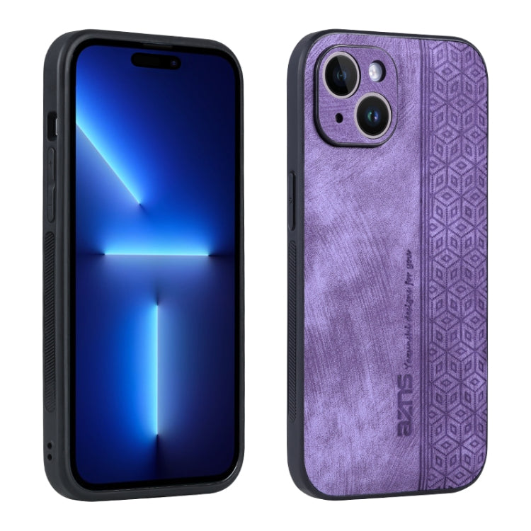 Estuche para teléfono con sensación de piel en relieve AZNS 3D, For iPhone 15 Pro Max, For iPhone 15 Pro, For iPhone 15 Plus, For iPhone 15