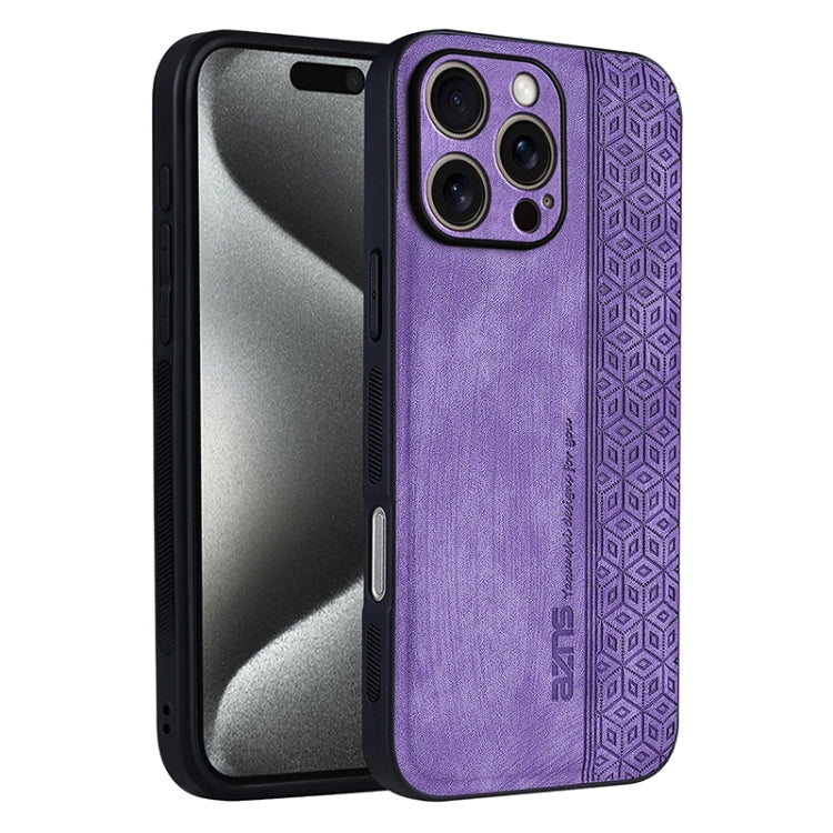 Estuche para teléfono con sensación de piel en relieve AZNS 3D, For iPhone 16e / 17e, For iPhone 17 Pro Max, For iPhone 17 Pro, For iPhone 17, For iPhone Air, For iPhone 16 Pro Max, For iPhone 16 Pro, For iPhone 16 Plus, For iPhone 16