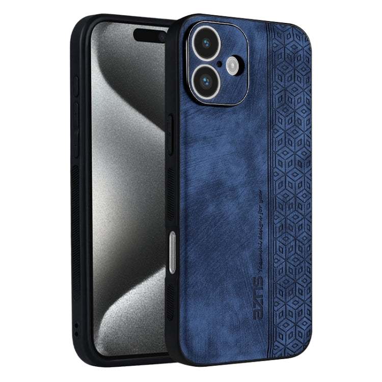 Estuche para teléfono con sensación de piel en relieve AZNS 3D, For iPhone 16e / 17e, For iPhone 17 Pro Max, For iPhone 17 Pro, For iPhone 17, For iPhone Air, For iPhone 16 Pro Max, For iPhone 16 Pro, For iPhone 16 Plus, For iPhone 16