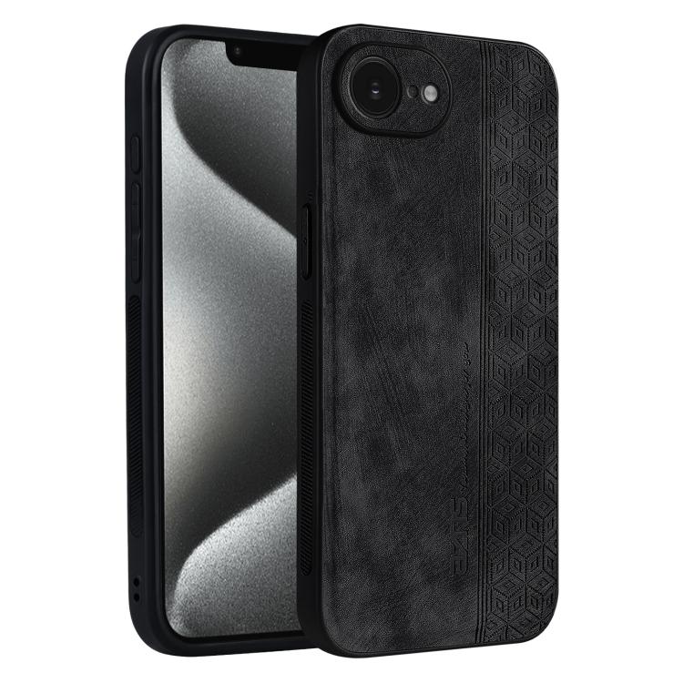 Estuche para teléfono con sensación de piel en relieve AZNS 3D, For iPhone 16e / 17e, For iPhone 17 Pro Max, For iPhone 17 Pro, For iPhone 17, For iPhone Air, For iPhone 16 Pro Max, For iPhone 16 Pro, For iPhone 16 Plus, For iPhone 16