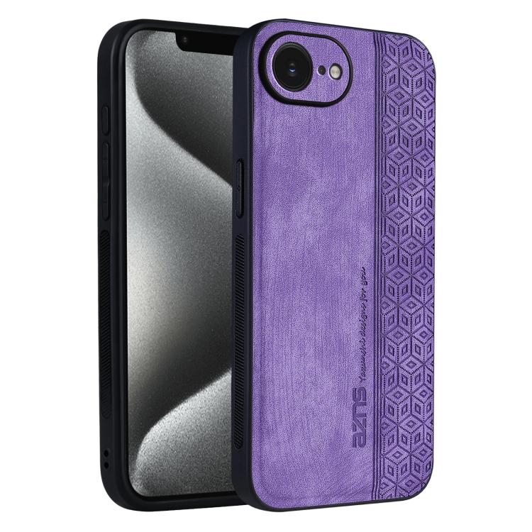 Estuche para teléfono con sensación de piel en relieve AZNS 3D, For iPhone 16e / 17e, For iPhone 17 Pro Max, For iPhone 17 Pro, For iPhone 17, For iPhone Air, For iPhone 16 Pro Max, For iPhone 16 Pro, For iPhone 16 Plus, For iPhone 16